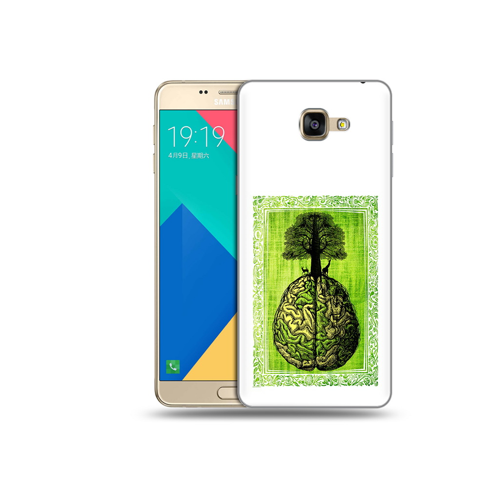 

Чехол MyPads Tocco для Samsung Galaxy A9 абстракция здоровый мозг (PT25200.562.211), Прозрачный, Tocco