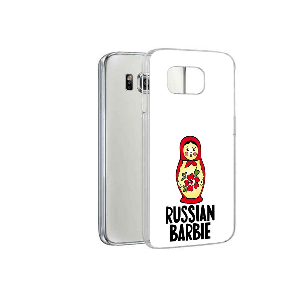 

Чехол MyPads Tocco для Samsung Galaxy S6 матрешка (PT12300.506.459), Прозрачный, Tocco