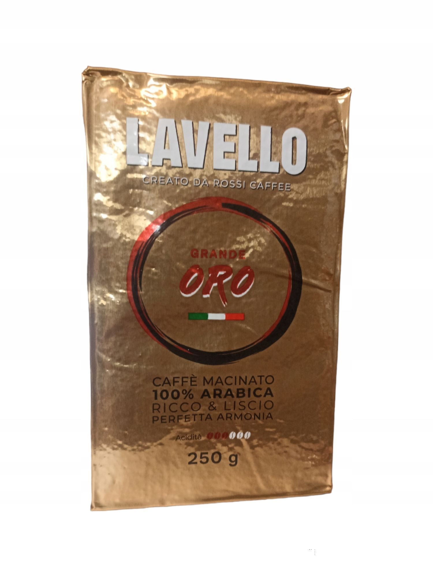 

Кофе LAVELLO Grande ORO молотый арабика 100%, 250 г, Grand ORO 250