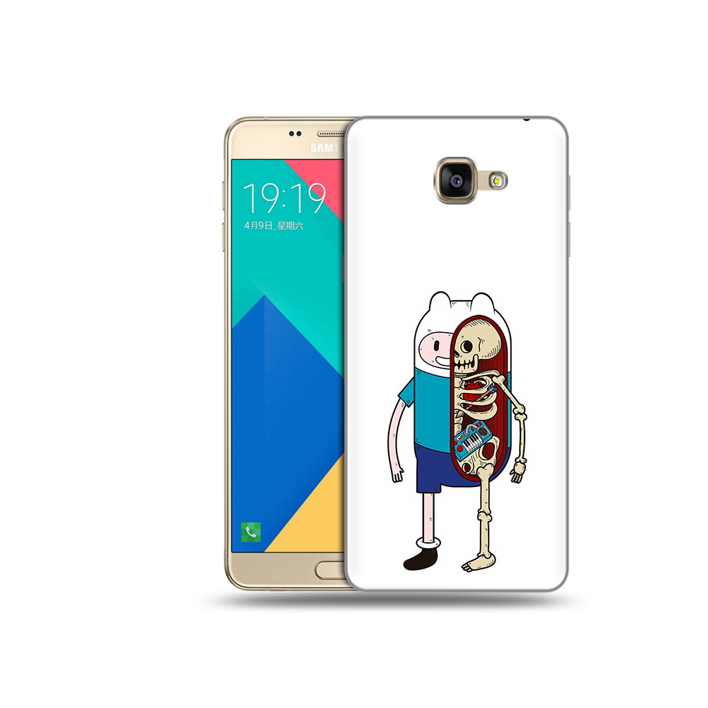

Чехол MyPads Tocco для Samsung Galaxy A9 Финн скелет (PT25200.562.187), Прозрачный, Tocco