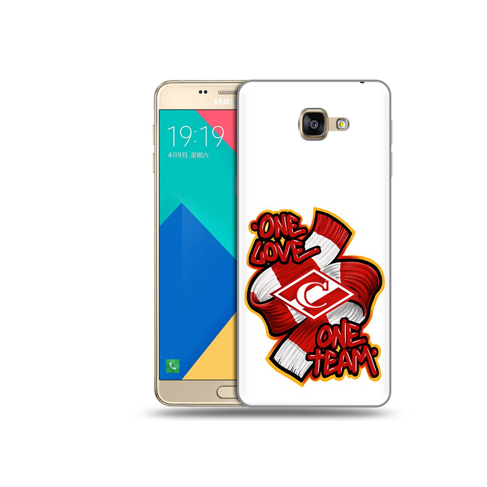 

Чехол MyPads Tocco для Samsung Galaxy A9 ФК спарак 1 любовь (PT25200.562.184), Прозрачный, Tocco