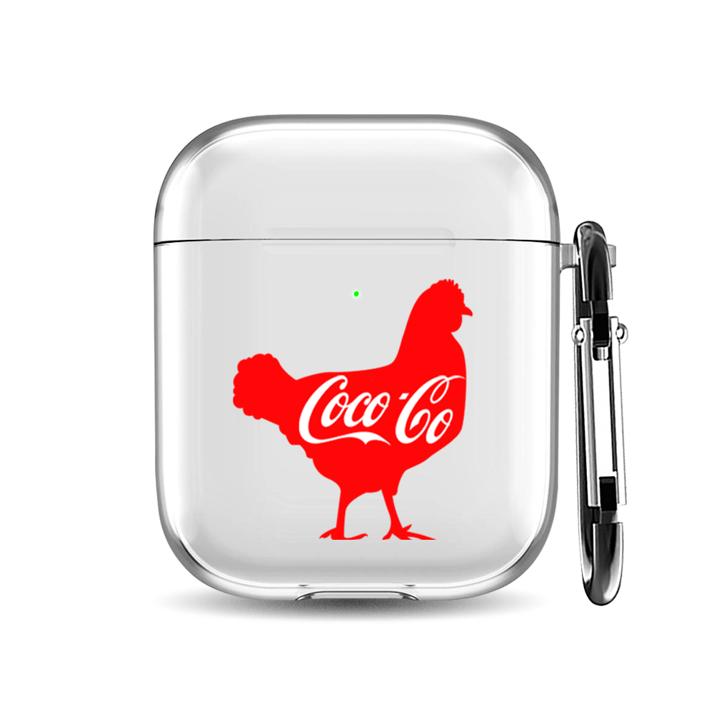 

Силиконовый чехол для наушников Airpods 1/2 "Coco Co", AIPC-410-9A-1