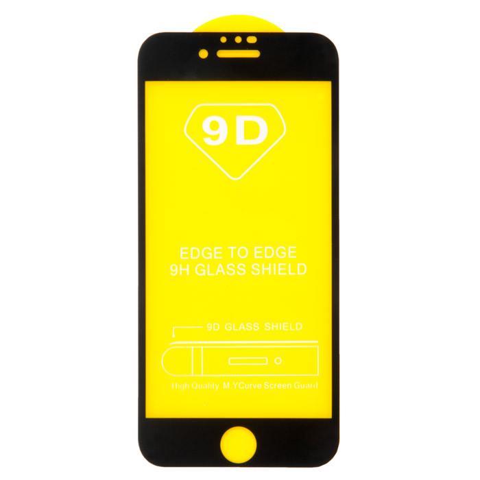 

Защитное стекло на дисплей для Apple iPhone 6, iPhone 6S 9D черный