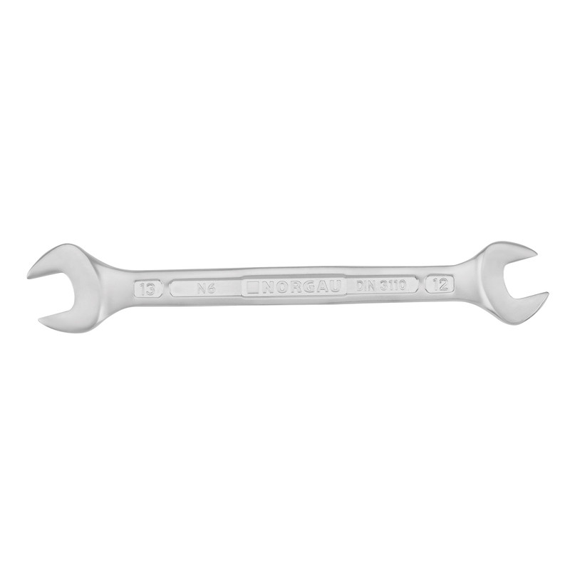 

Ключ гаечный рожковый двусторонний 12х13 мм NORGAU Industrial, 172 мм, SKE-164-326