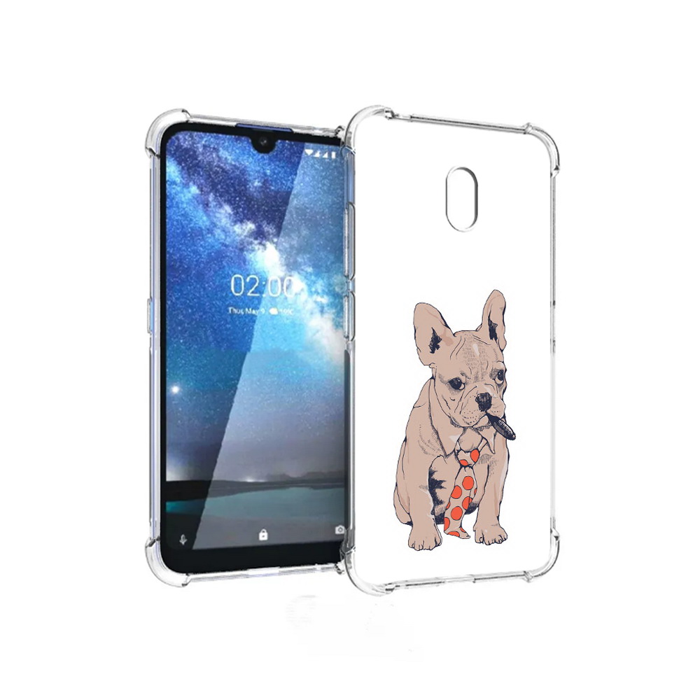 

Чехол MyPads Tocco для ZTE Blade L8 бульдог с сигарой (PT136677.443.250), Прозрачный, Tocco