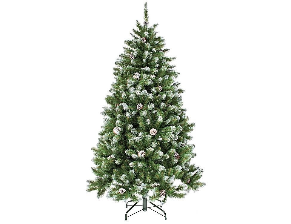 

Искусственная елка заснеженная с шишками 120 см, ПВХ, Triumph Tree, 73977