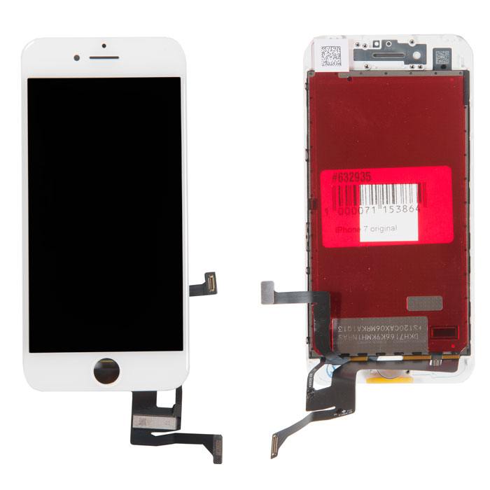 Дисплей в сборе с тачскрином для Apple iPhone 7 original, белый