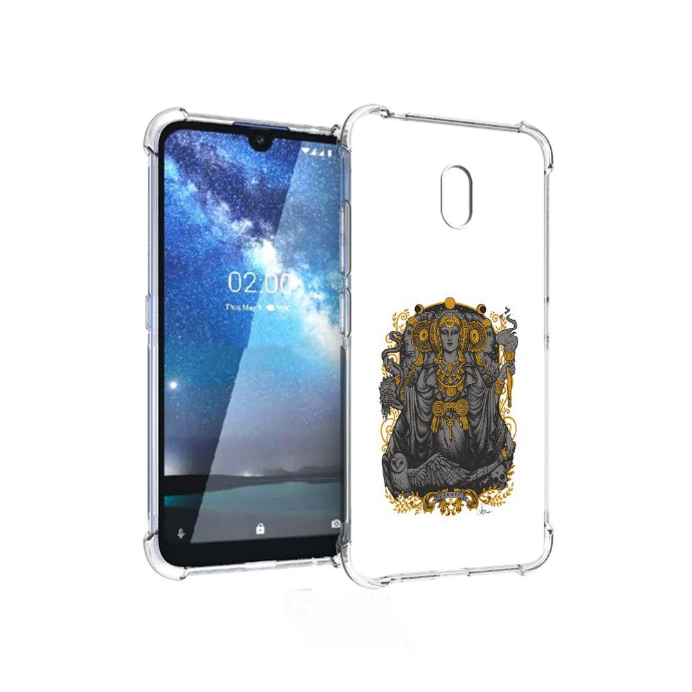 Чехол MyPads Tocco для ZTE Blade L8 божество с золотыми элементами (PT136677.443.241)