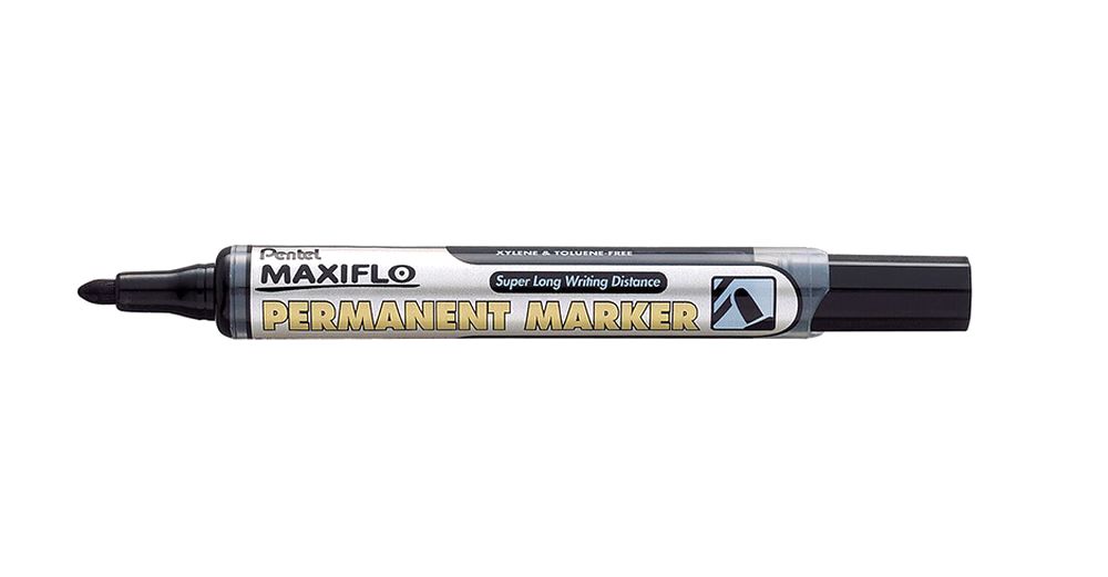

Маркер перманентный Pentel Maxiflo 4,5 мм, пулевидный, черный