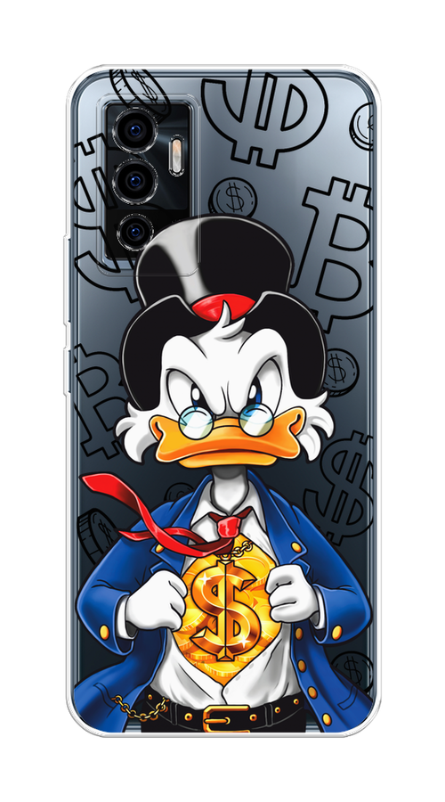

Чехол на Vivo V23e/Y75 4G "Scrooge Goldman", Черный;белый;синий, 265950-1