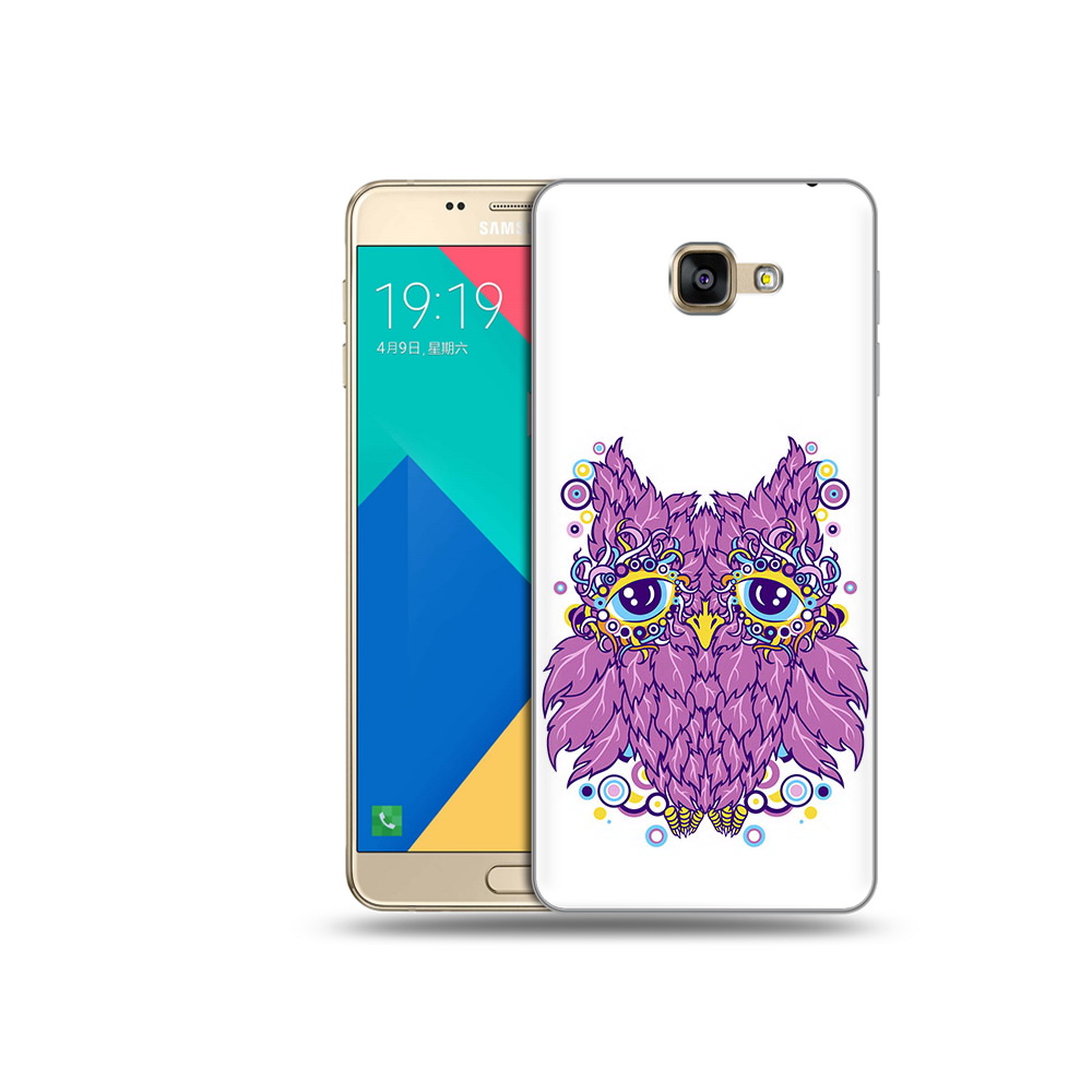Чехол MyPads Tocco для Samsung Galaxy A9 Розовая сова (PT25200.562.147)