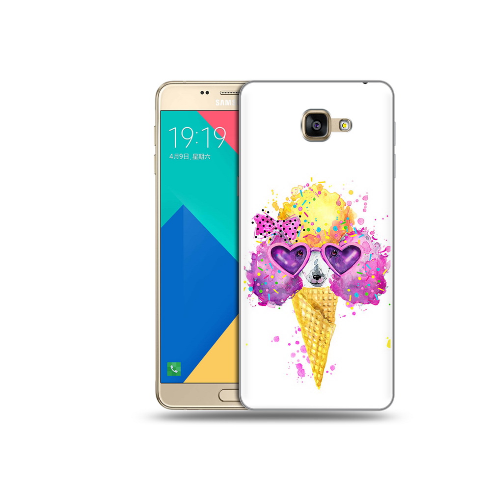 

Чехол MyPads Tocco для Samsung Galaxy A9 Рожок (PT25200.562.146), Прозрачный, Tocco