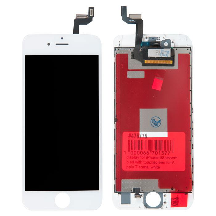 

Дисплей для Apple iPhone 6S в сборе с тачскрином Tianma, белый