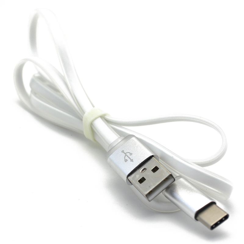 

Дата-кабель для Philips Xenium X588 USB - USB Type-C 1 м, белый