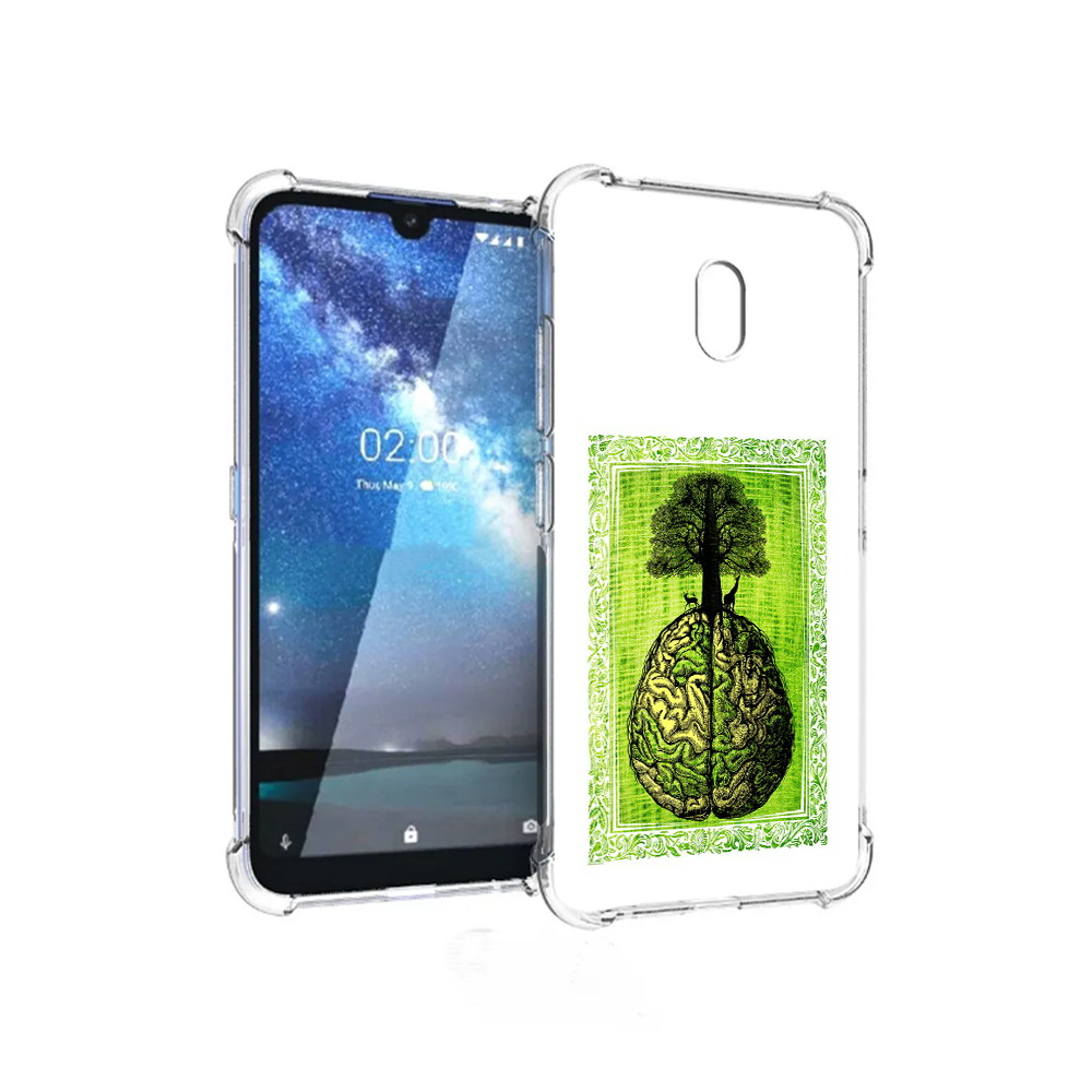 

Чехол MyPads Tocco для ZTE Blade L8 абстракция здоровый мозг (PT136677.443.211), Прозрачный, Tocco