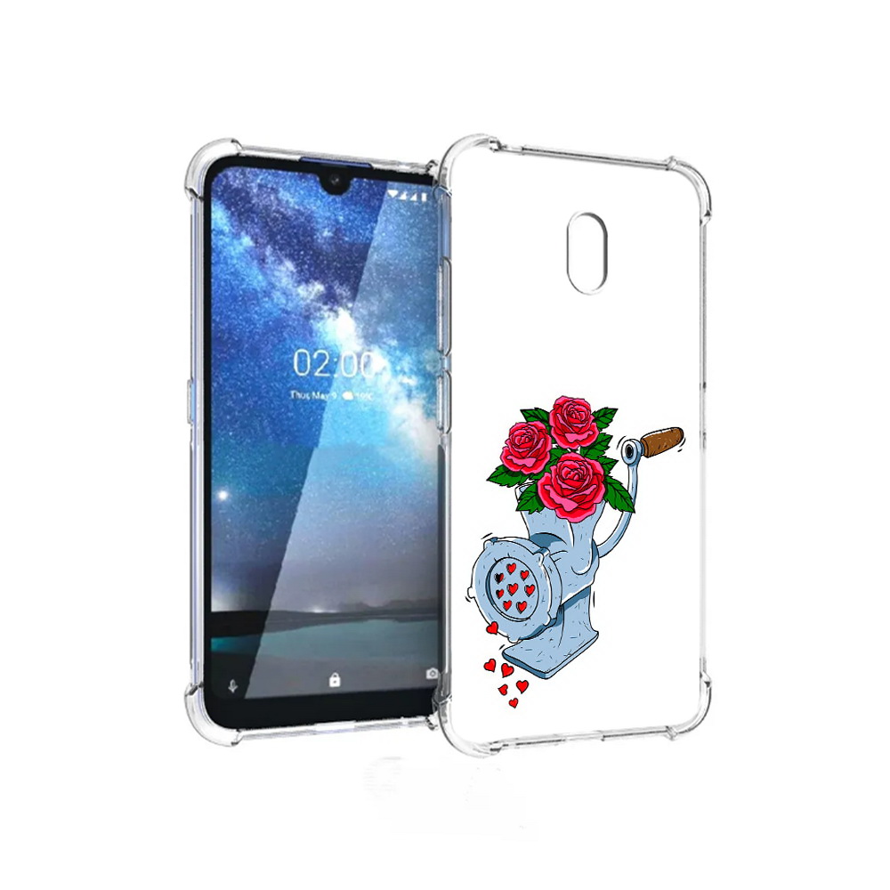 

Чехол MyPads Tocco для ZTE Blade L8 Цветочные сердца (PT136677.443.199), Прозрачный, Tocco