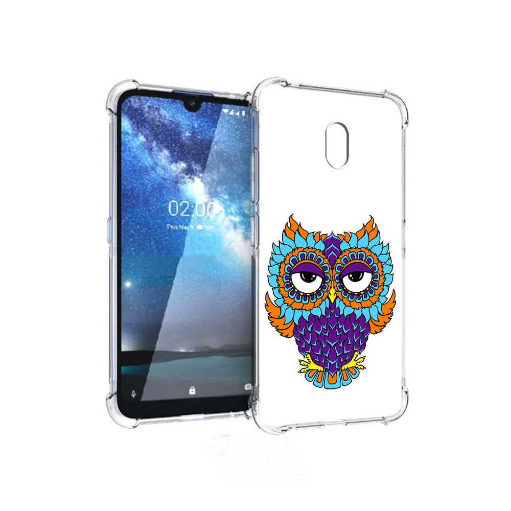 

Чехол MyPads Tocco для ZTE Blade L8 Цветная сова (PT136677.443.198), Прозрачный, Tocco