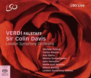 VERDI Falstaff. Michele Pertusi, Carlos Alvarez, London Symphony Orchestra / Davis.