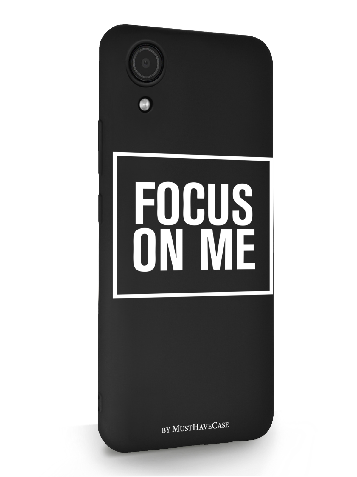 фото Чехол musthavecase для samsung galaxy a03 core focus on me черный