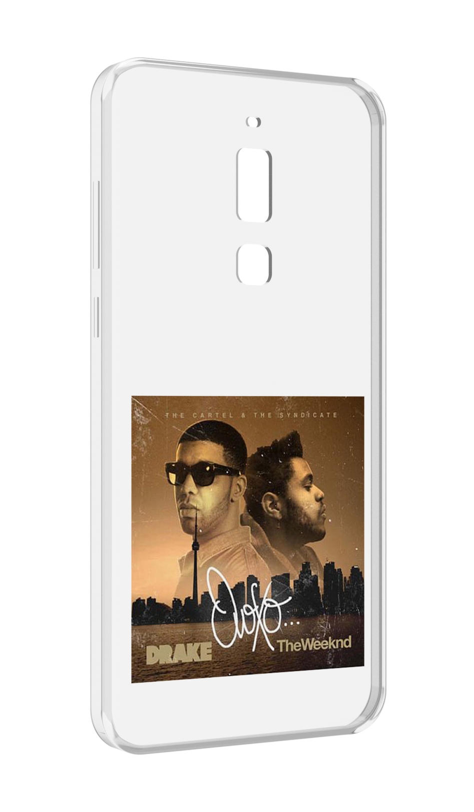 

Чехол MyPads Drake & The Weeknd - OVOXO для Meizu M6T, Прозрачный, Tocco