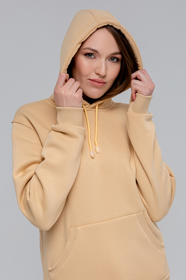 

Худи женское Магазин Толстовок W-310-XXX-20-34-XX-W бежевое 42 RU, Бежевый, W-310-XXX-20-34-XX-W