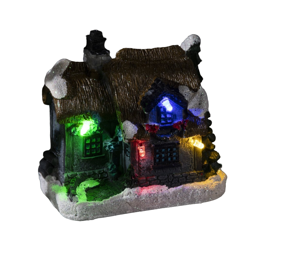 

Световая фигура Luazon Lighting Дом разноцветный/RGB, Дом