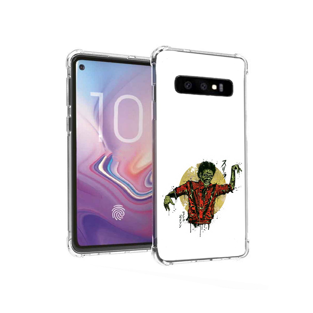 

Чехол MyPads Tocco для Samsung Galaxy S10 Зомби (PT125897.498.89), Прозрачный, Tocco