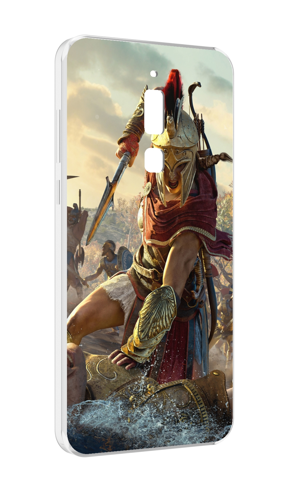 Чехол MyPads Assassin's Creed Odyssey Kassandra мужской для Meizu M6T