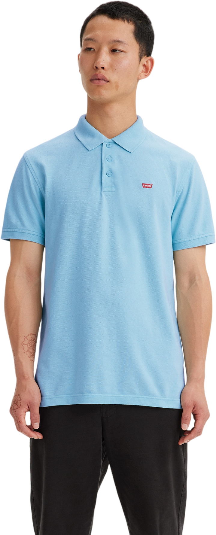 

Футболка мужская LEVIS Men New Housemark Polo синяя L, Синий, Men New Housemark Polo
