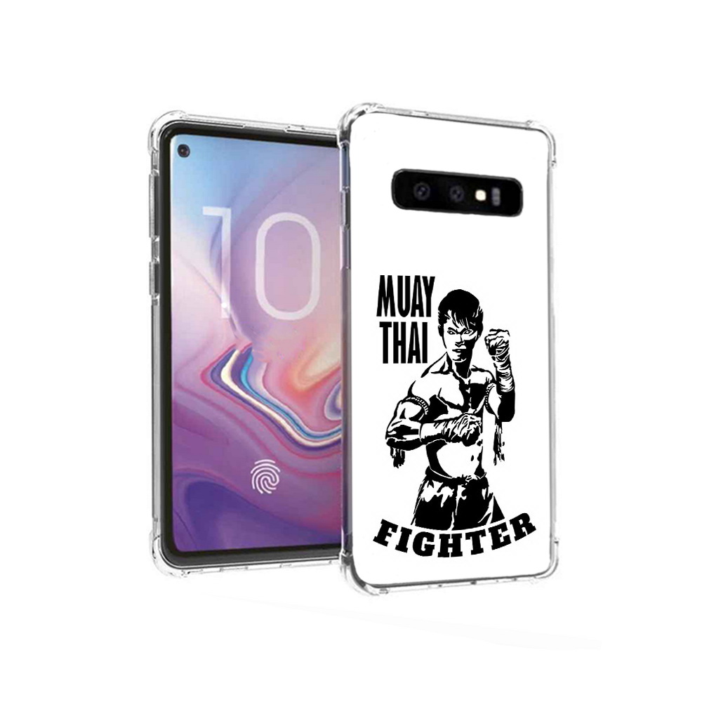 

Чехол MyPads Tocco для Samsung Galaxy S10 Единоборства муайтай (PT125897.498.76), Прозрачный, Tocco