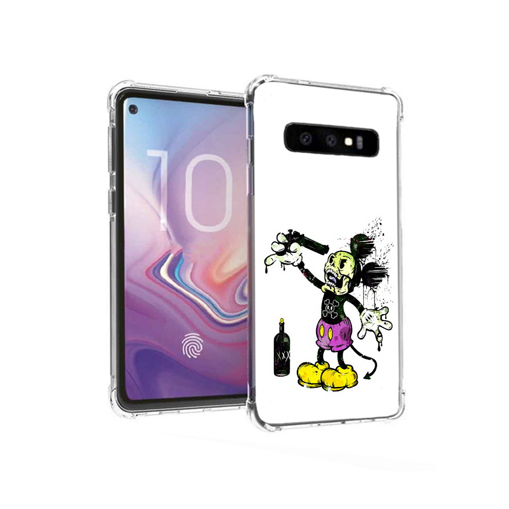 

Чехол MyPads Tocco для Samsung Galaxy S10 Драг Микки (PT125897.498.73), Прозрачный, Tocco