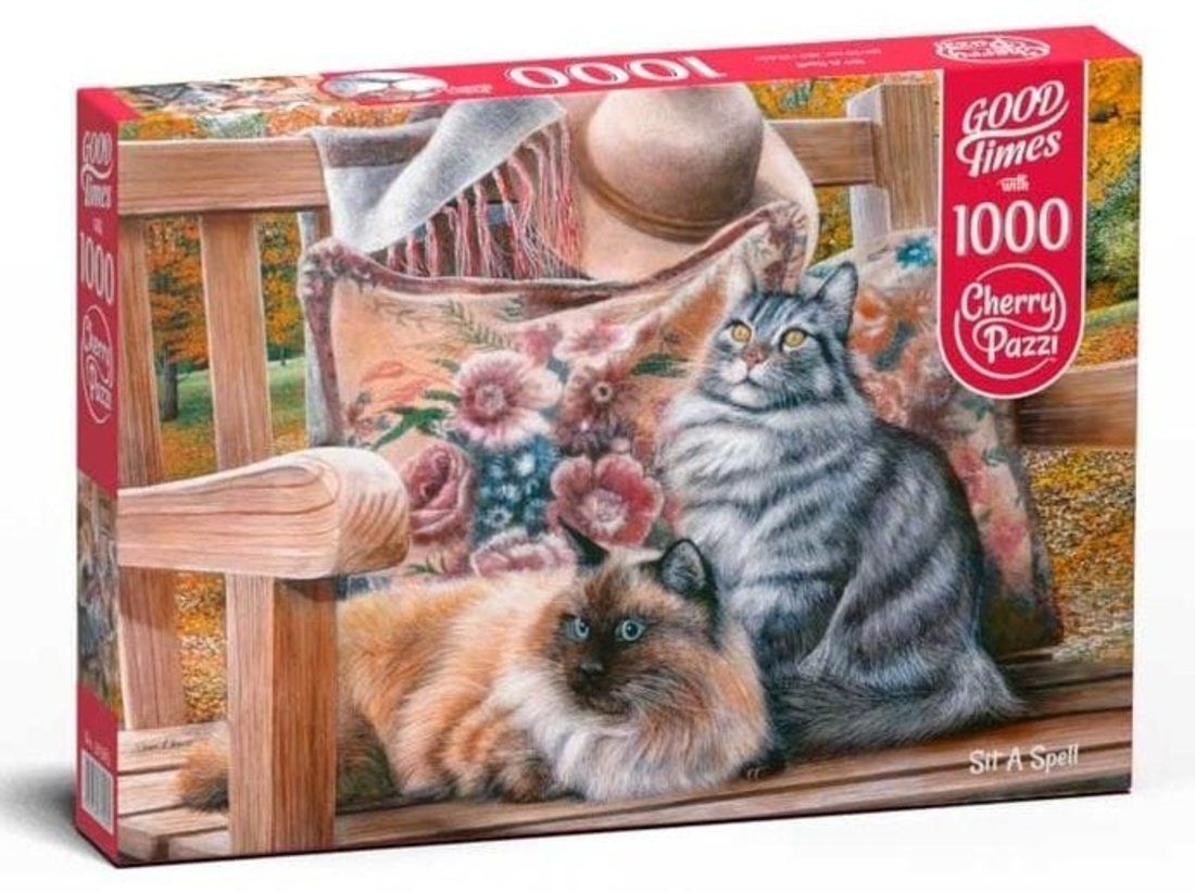 

Пазлы 1000 Кошачьи посиделки