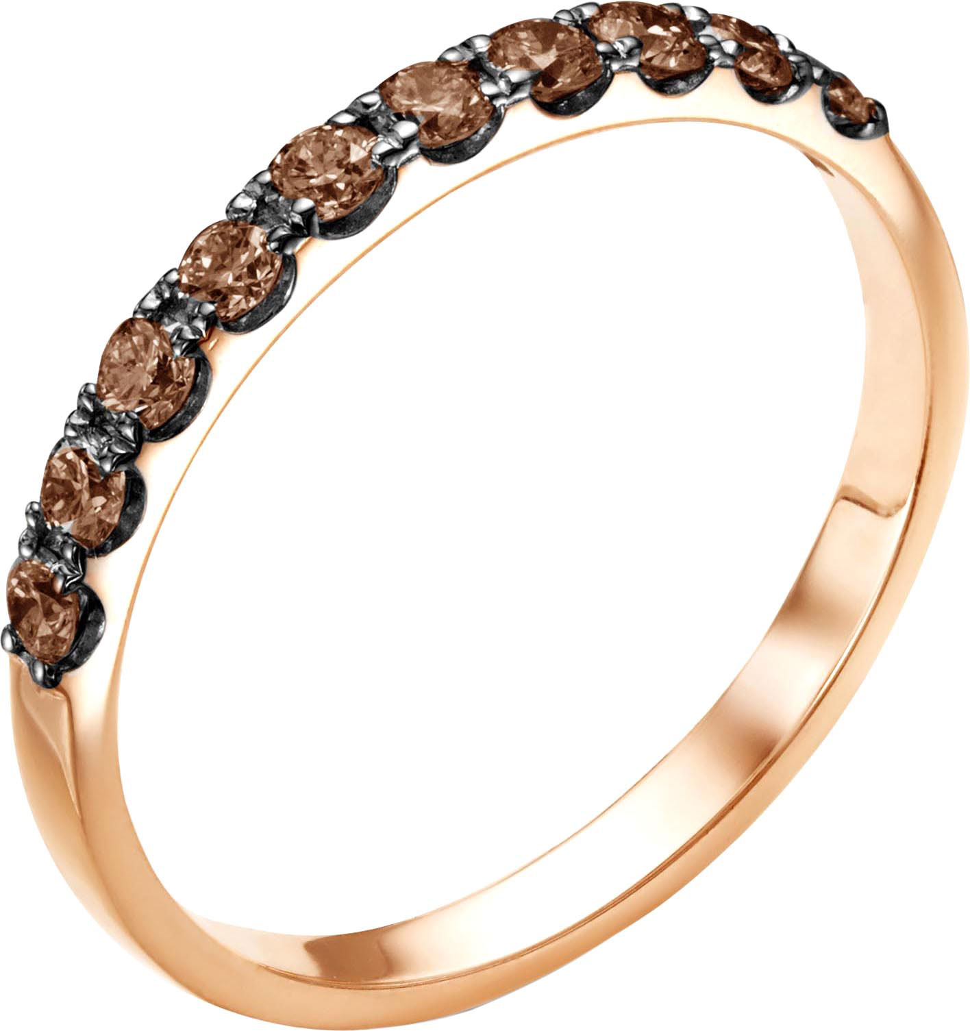 

Кольцо из красного золота с бриллиантом р. 18 Vesna jewelry 1794-156-09-00, 1794-156-09-00