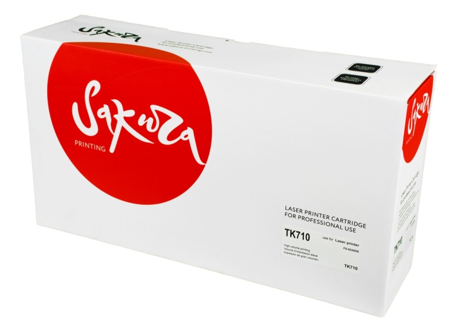 Картридж для лазерного принтера SAKURA TK710 (SATK710) черный, совместимый