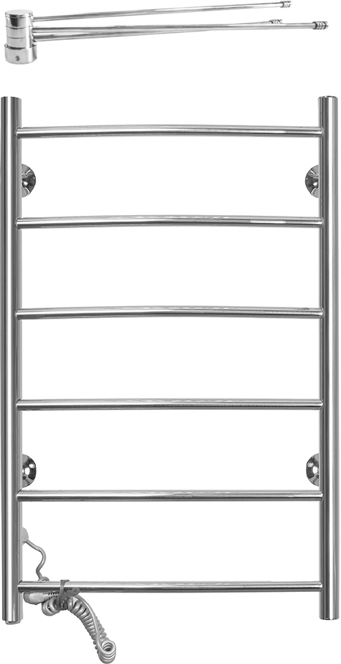 

Полотенцесушитель электрический Domoterm Классик DMT 109-6 50x80, L с полотенцедержателем, Классик DMT 109-6 50x80, L с полотенцедержателем