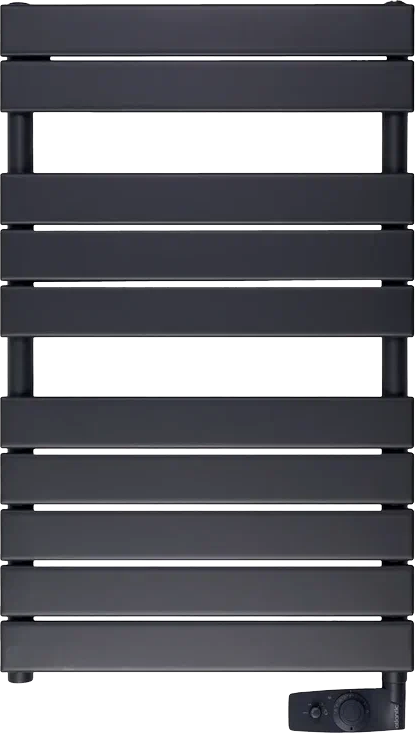 

Полотенцесушитель электрический Atlantic Adelis ANT 500W антрацит + крючок, Черный, Adelis ANT 500W антрацит + крючок