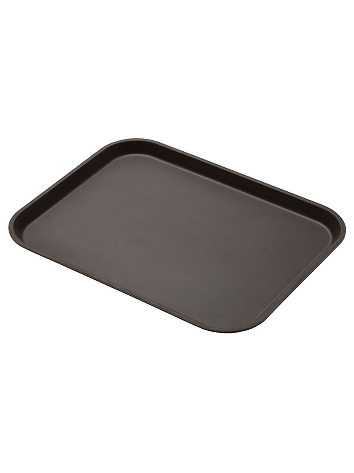 

Поднос прорезиненный прямоугольный Cambro Camtread стеклопластик 45,7x35,5 см коричневый