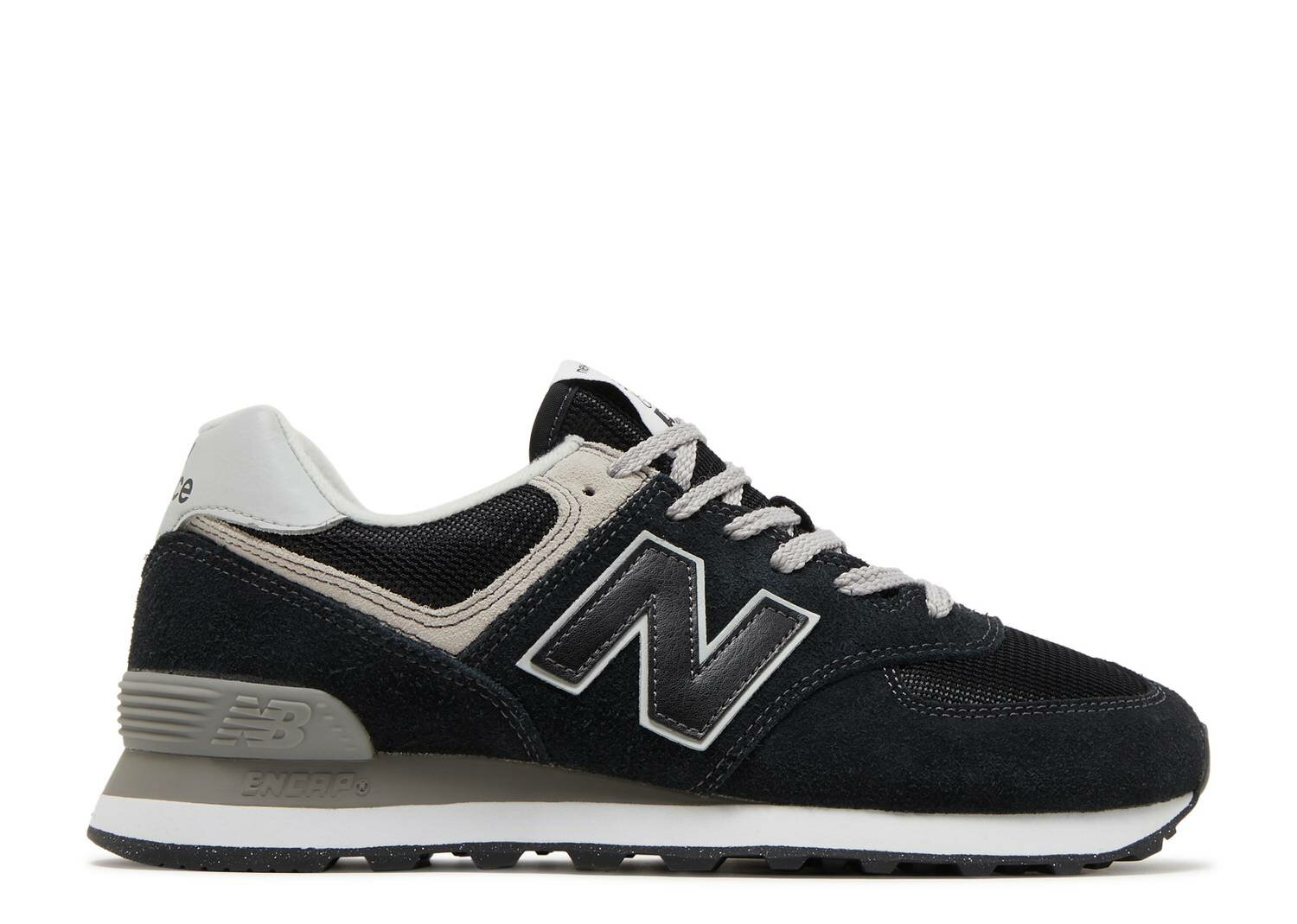 

Кроссовки унисекс New Balance ML574EVB черные 39.5 EU, Черный, ML574EVB