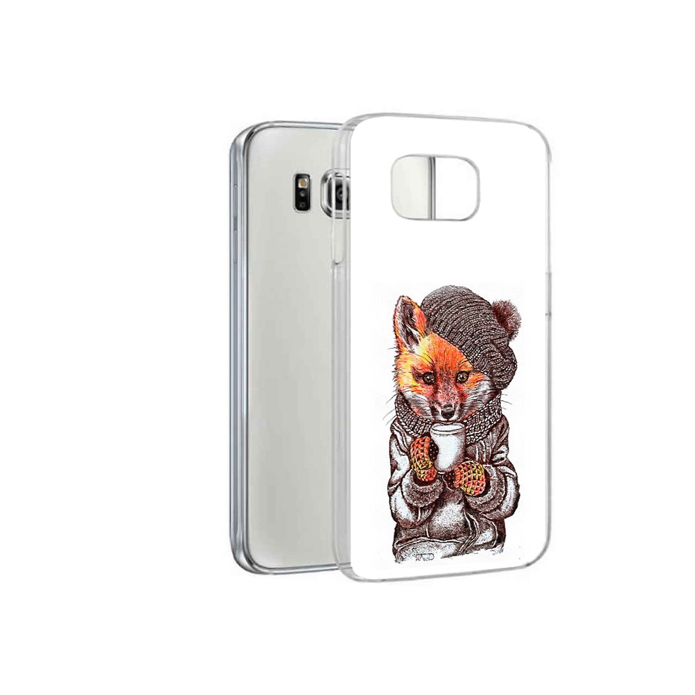 

Чехол MyPads Tocco для Samsung Galaxy S6 лиса в шапке (PT12300.506.437), Tocco