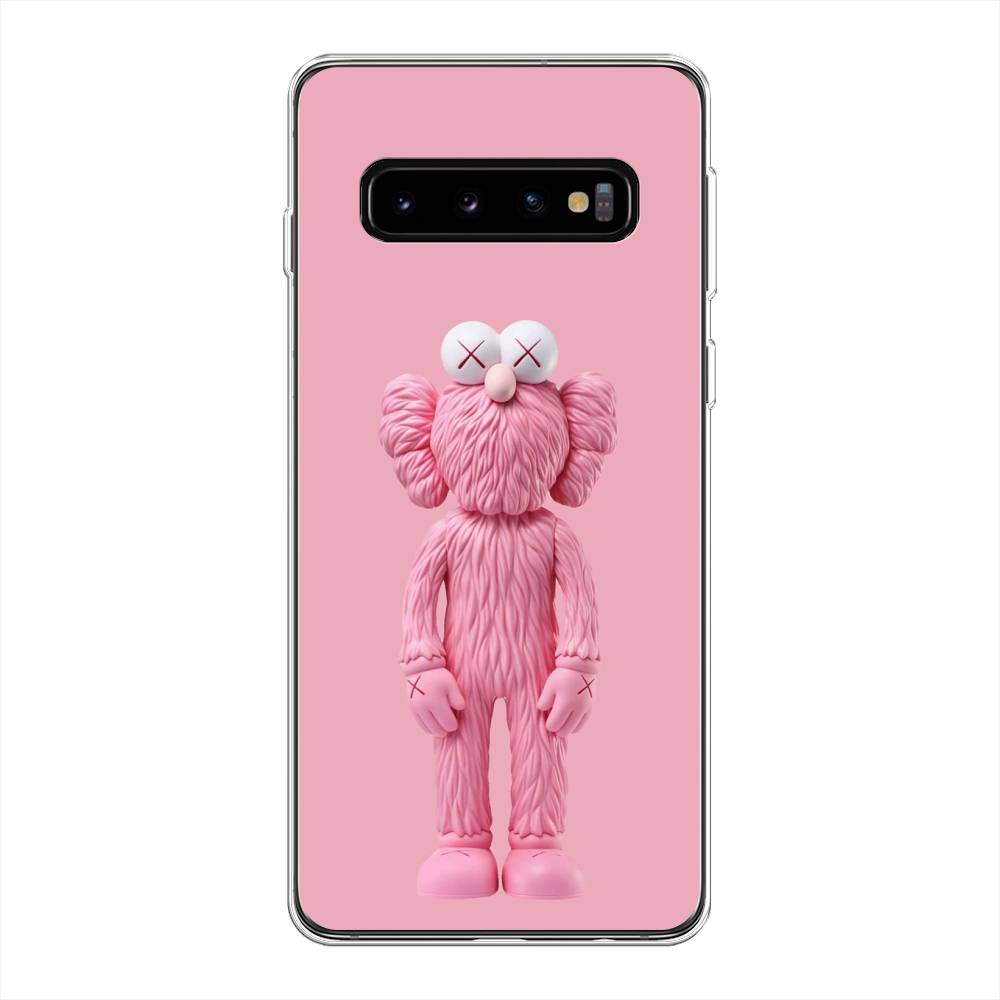 

Чехол на Samsung Galaxy S10 Plus "KAWS pink doll", 27150-4