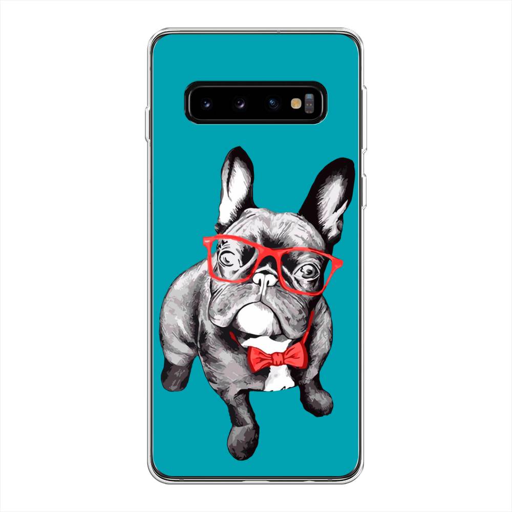 

Чехол на Samsung Galaxy S10 Plus "Французский бульдог", 27150-1
