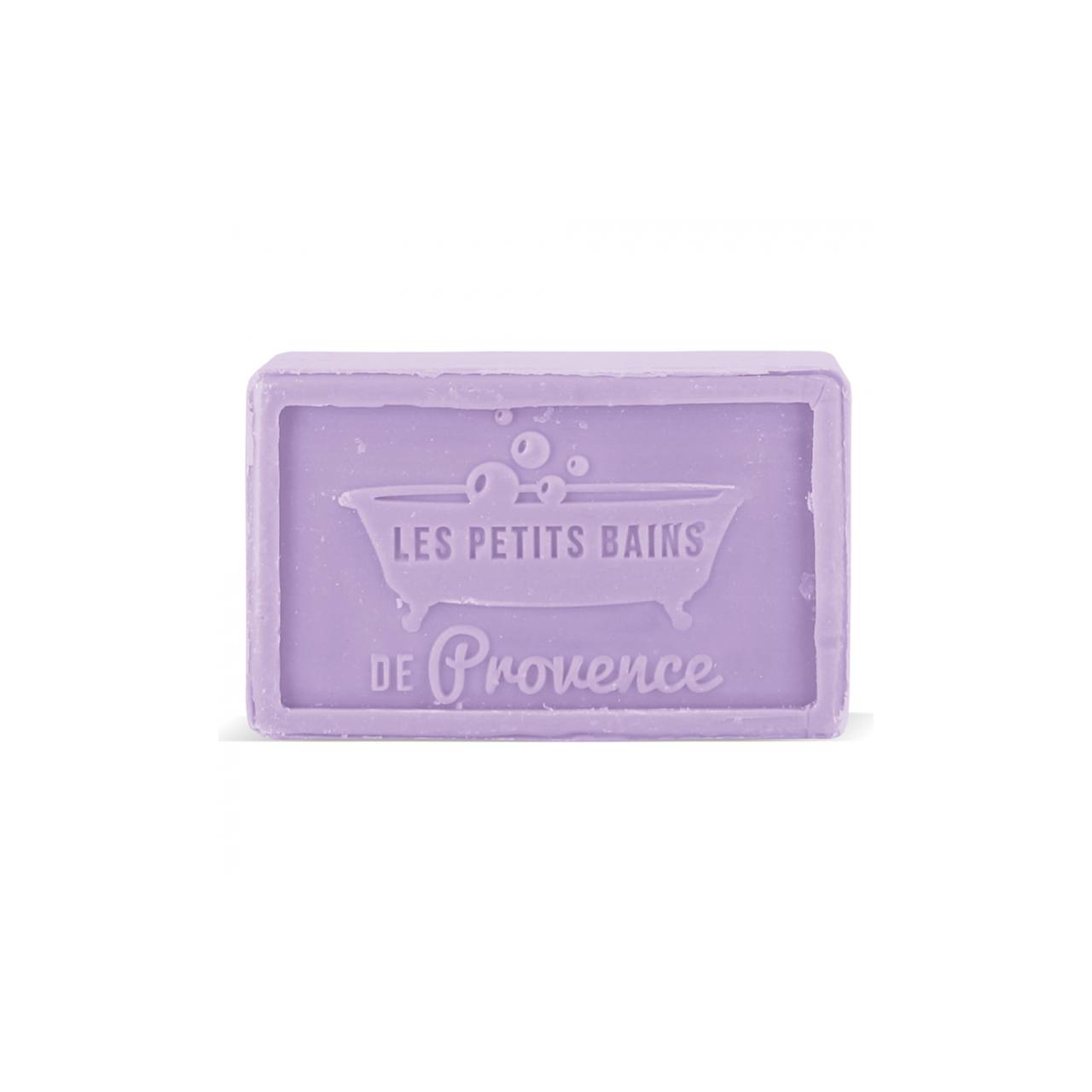Мыло Les Petits Bains De Provence Лаванда марсельское, 100 г мыло жидкое les petits bains de provence флёрдоранж 1 л