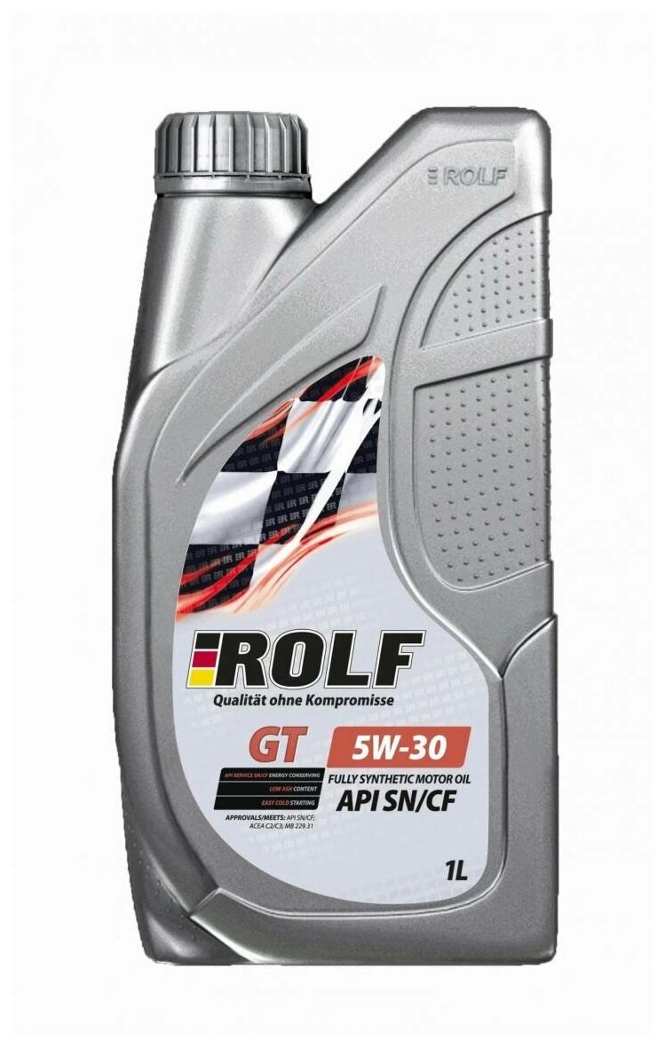 

Моторное масло Rolf Gt Sae 5W30 Acea A3/B4