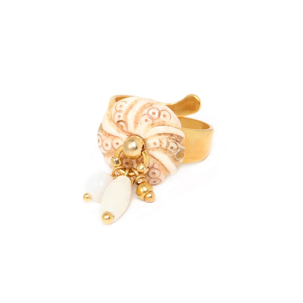 

Кольцо из бижутерного сплава с костью Nature Bijoux NB22.1-19-24367, NB22.1-19-24367