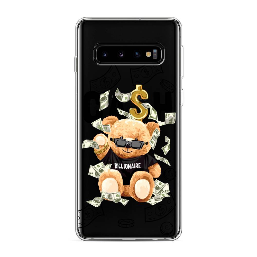 

Чехол на Samsung Galaxy S10 "Big cash", Черный;серый;бежевый, 27050-6