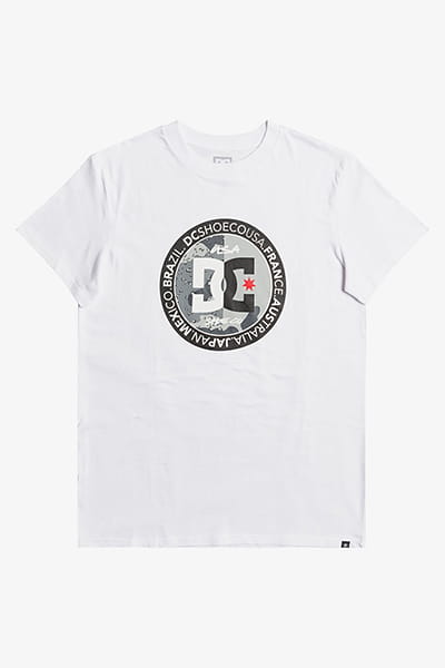

Футболка мужская DC SHOES EDYZT04173 белая XS, Белый, EDYZT04173