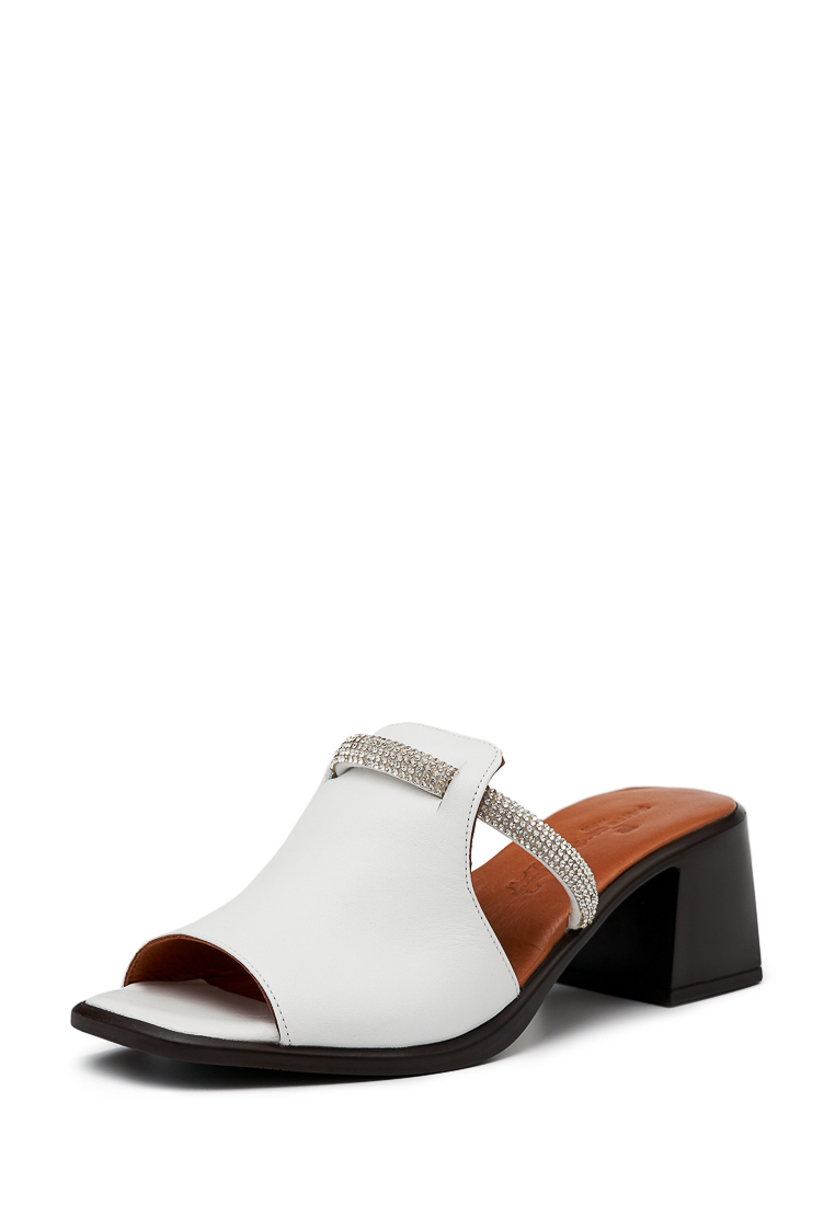 

Сабо женские Pierre Cardin 211176 белые 40 RU, Белый, 211176
