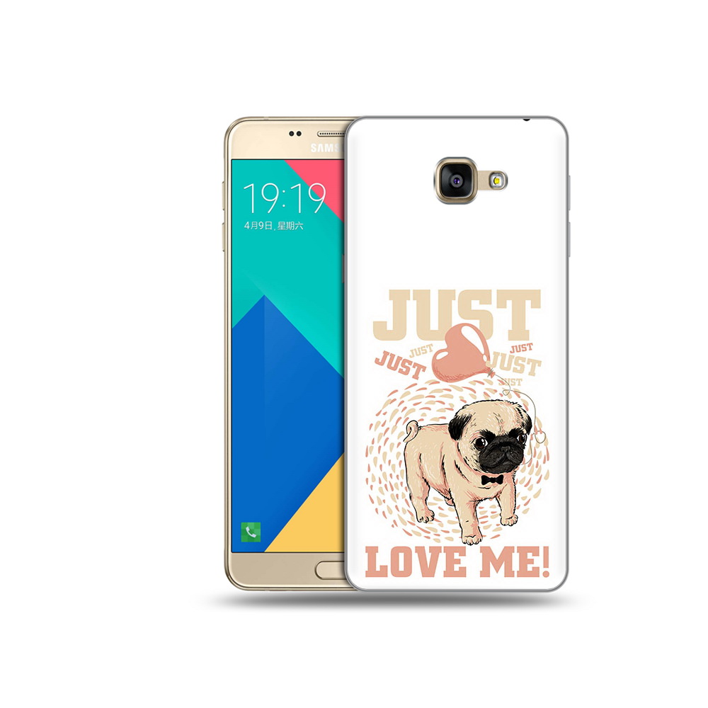 

Чехол MyPads Tocco для Samsung Galaxy A9 Люби меня (PT25200.562.109), Прозрачный, Tocco