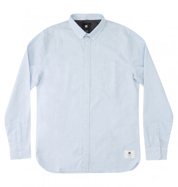 

Рубашка мужская DC SHOES EDYWT03256 голубая XL, Голубой, EDYWT03256