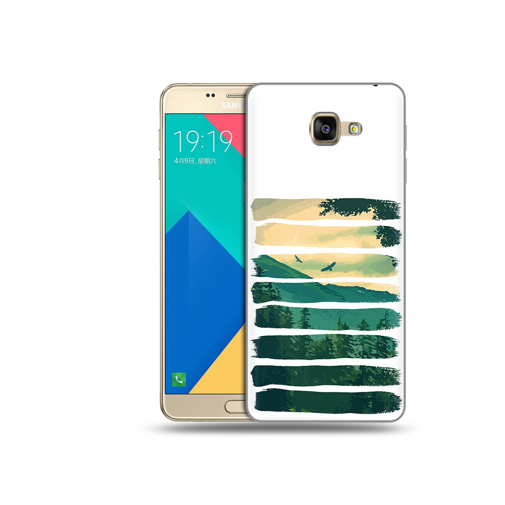 

Чехол MyPads Tocco для Samsung Galaxy A9 Лесная чаща (PT25200.562.107), Прозрачный, Tocco